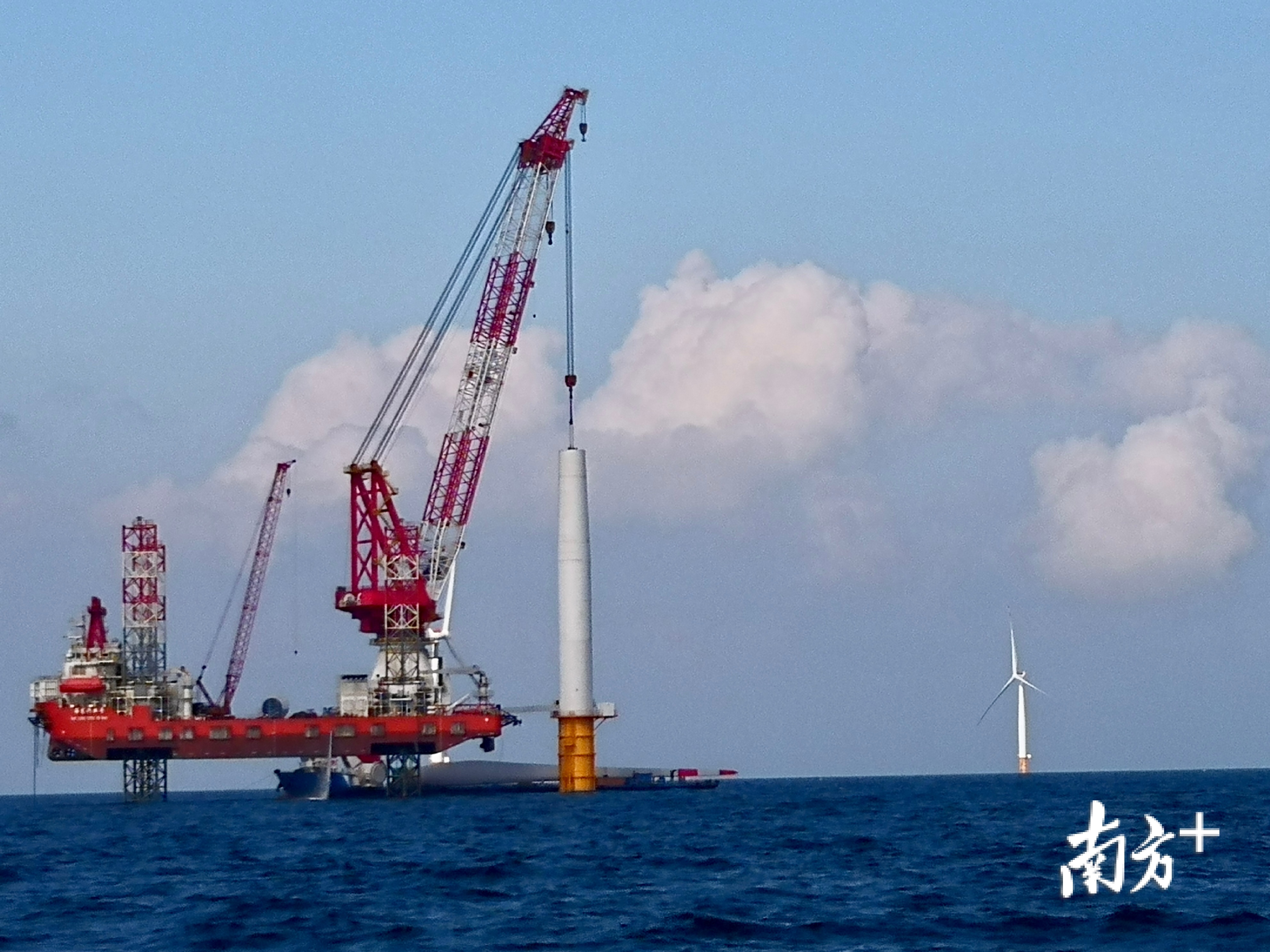 中广核海上风电。