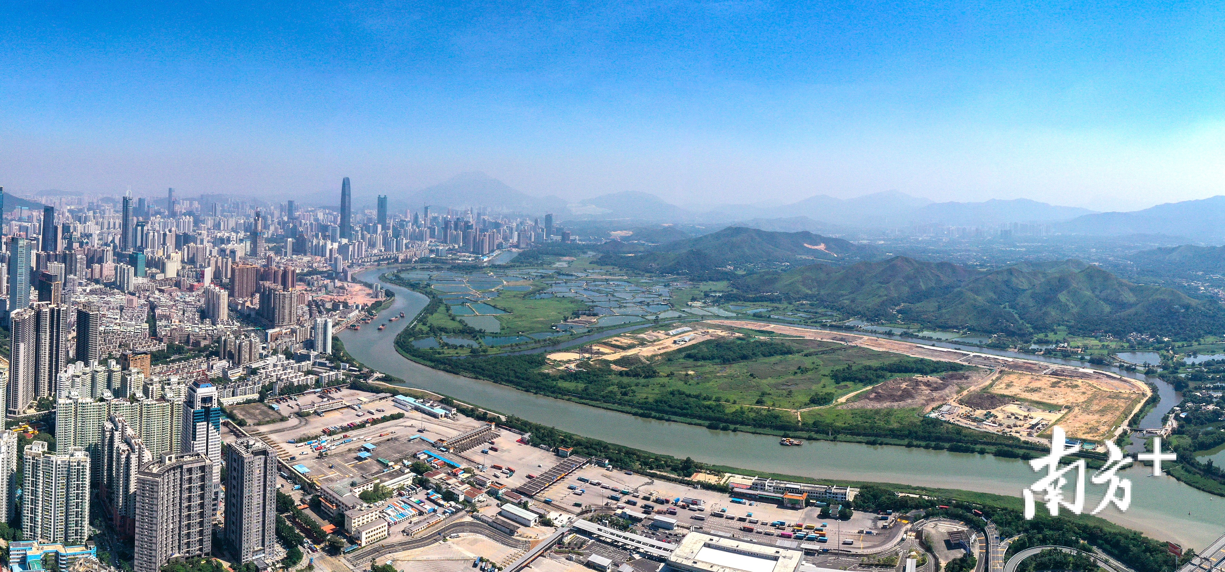 香港河套地区图片