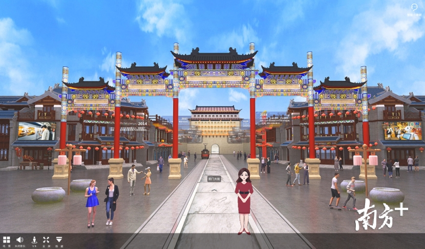 小春妮可以对展馆相关问题应答如流，并配合场景作出生动的情绪动作反馈