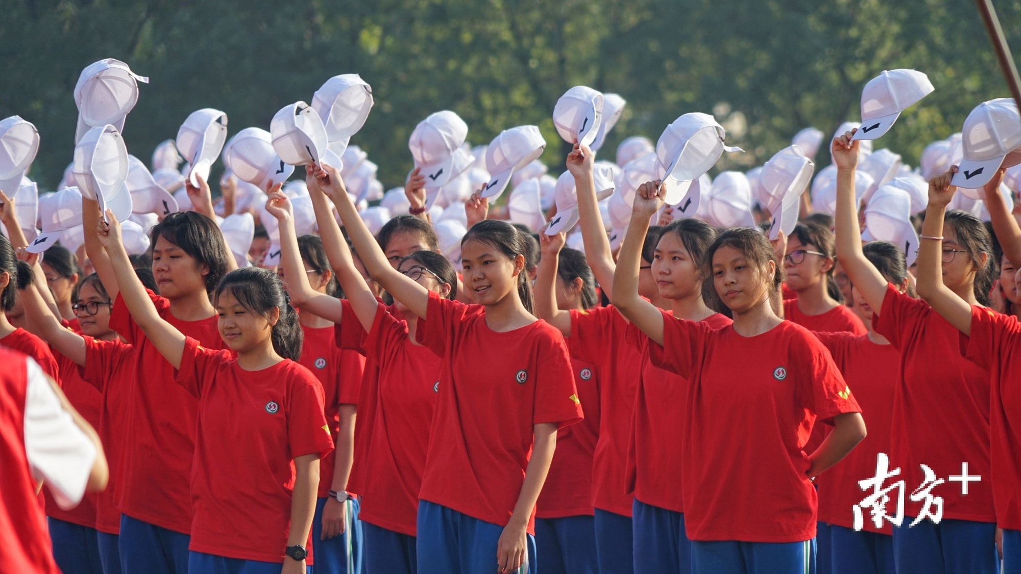 体艺节开幕式现场。