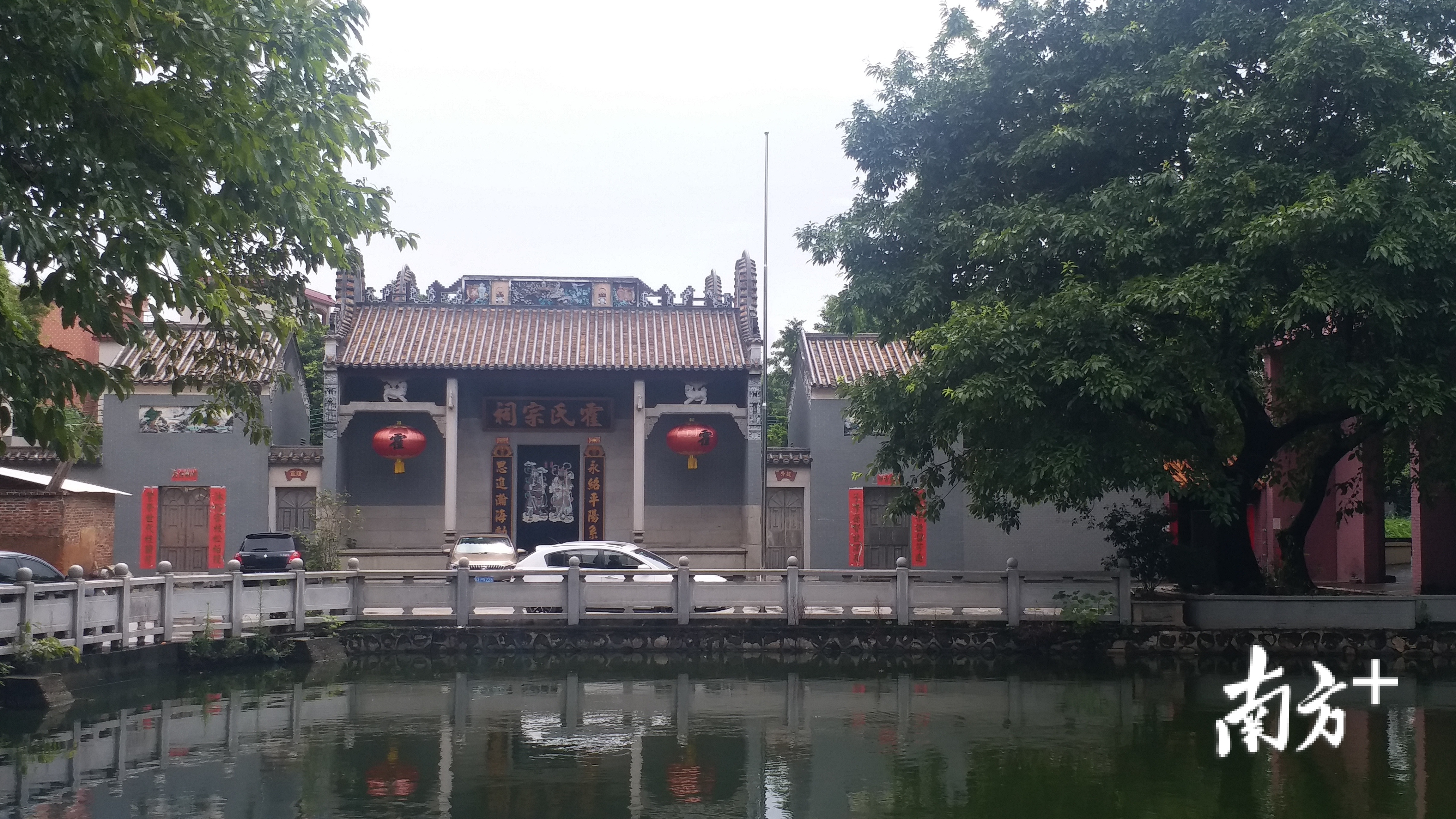 理教小学遗址已改建成理教村西面霍氏宗祠。