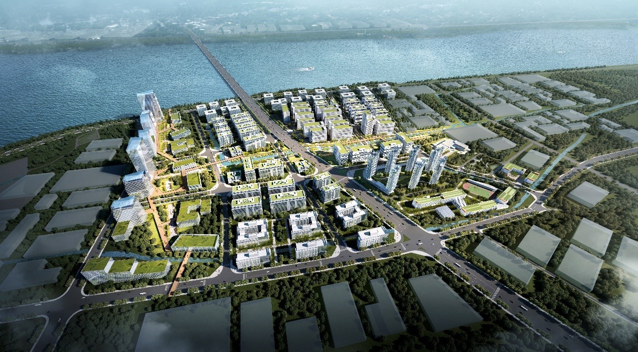 作为顺德(均安)电子通信装备产业园首期项目,中建国际·智造未来港