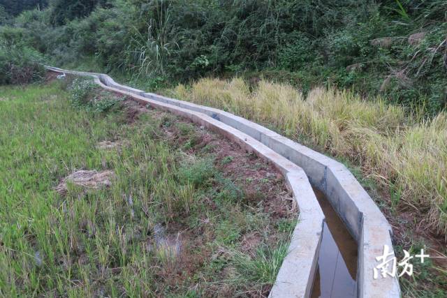 东莞信托援建仕坑村项目灌溉渠
