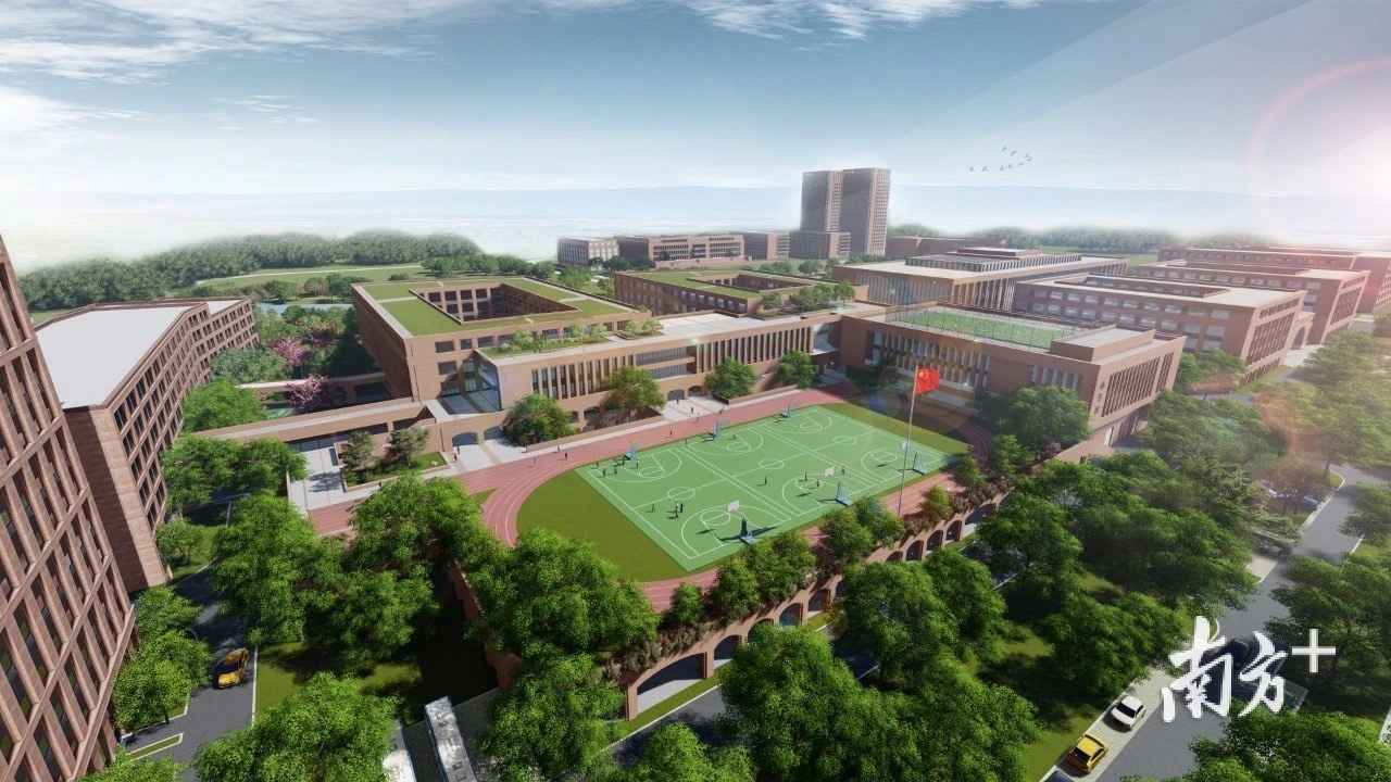 嘉荣外国语学校效果图