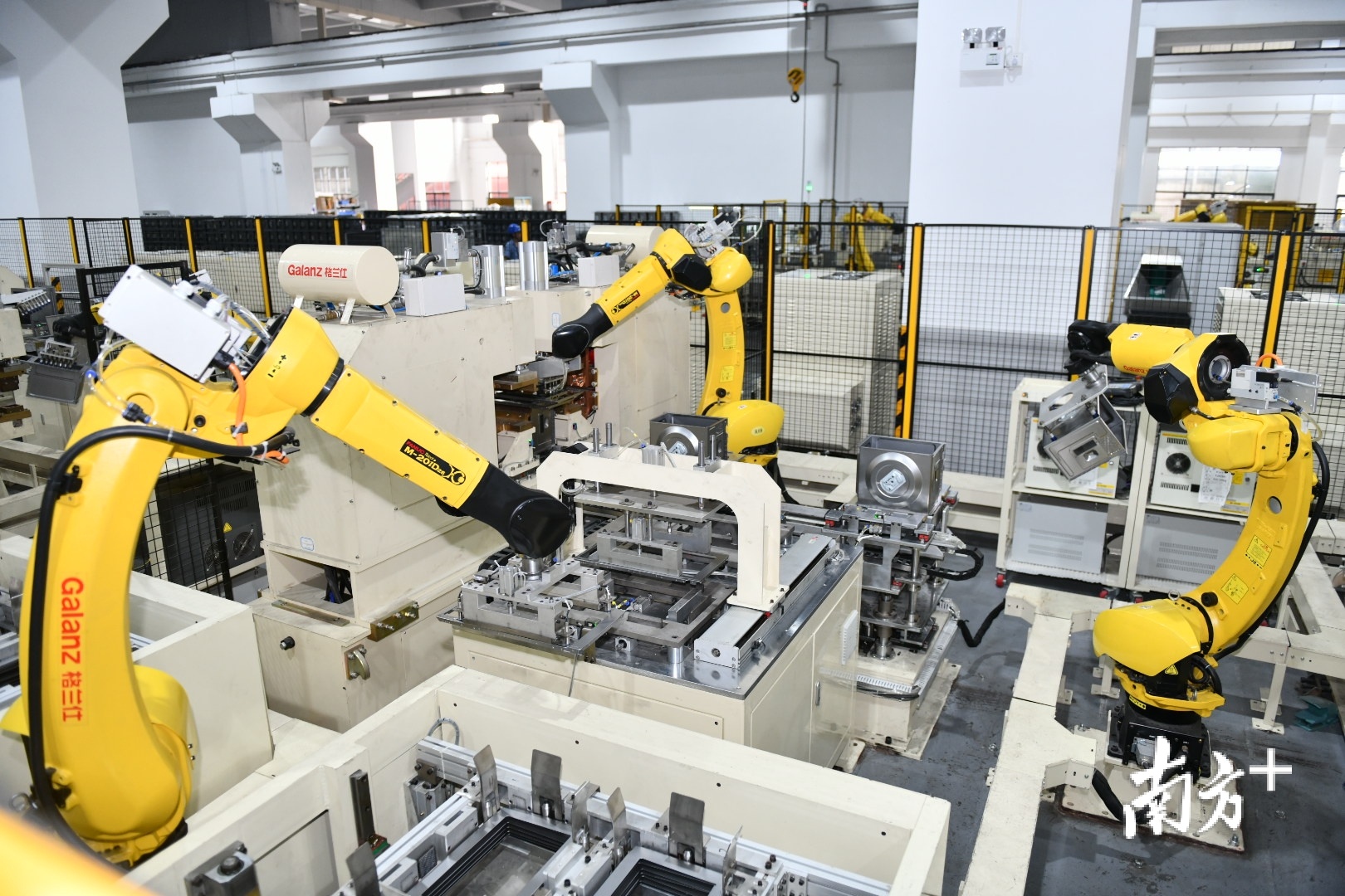 格兰仕的工业4.0智能生产线.南方日报记者 戴嘉信 摄