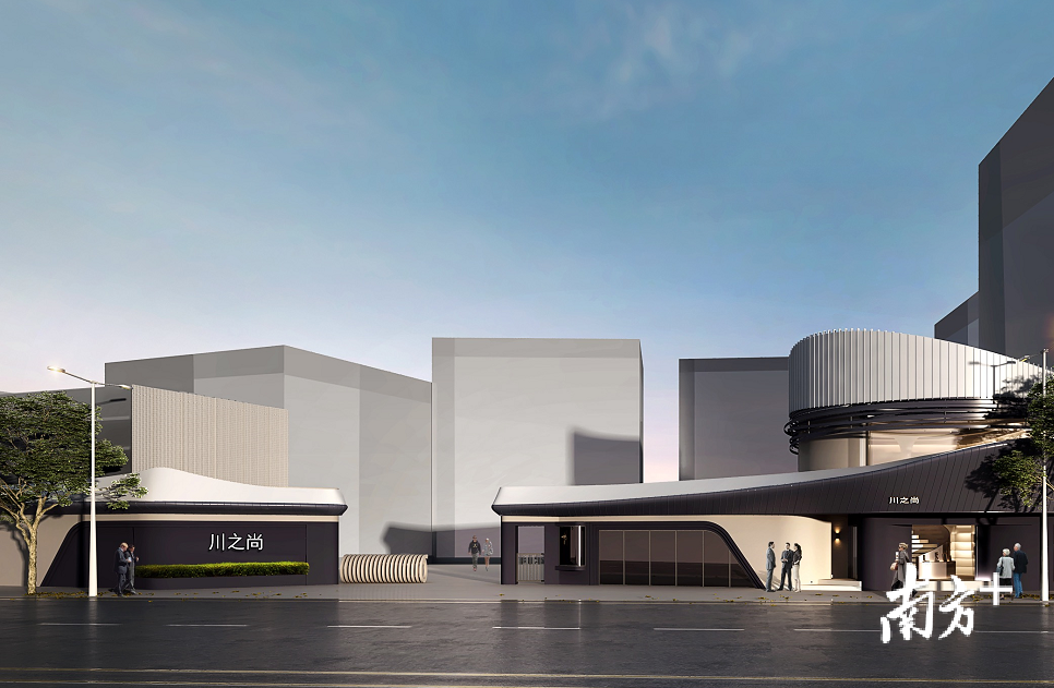 川之尚新大楼效果图。受访企业供图