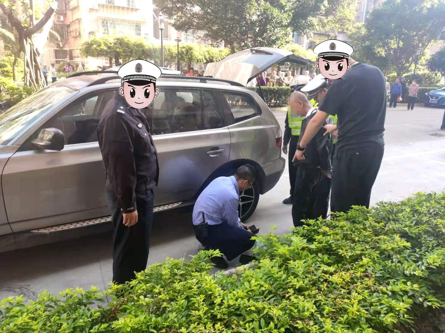韶关浈江:宝马车交通肇事逃逸，智慧新警务助力破案