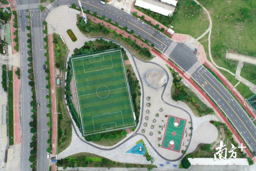 顺德高新区集产业集群、产业服务体系、高品质公共空间于一体，“产业版”未来社区呼之欲出。戴嘉信 摄