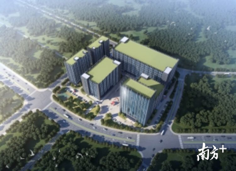 龙泰智能科技研发中心及智能制造项目规划效果图