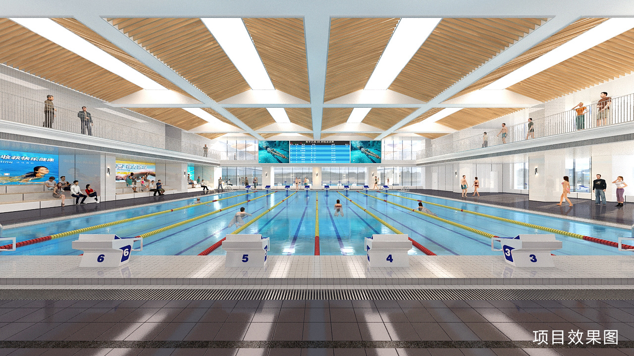 容闳公学项目游泳馆。