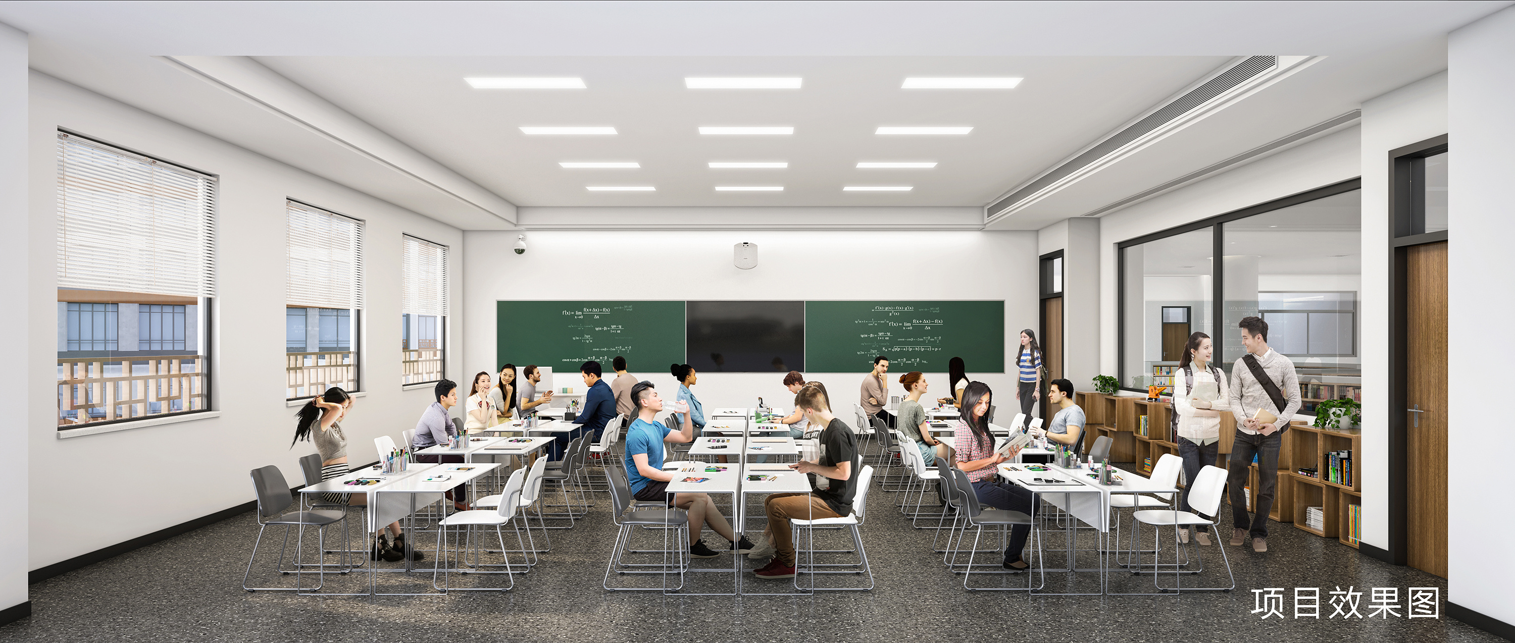 容闳公学项目效果图。