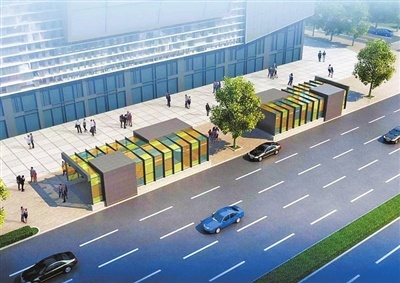 南湾大道过街地道效果图.