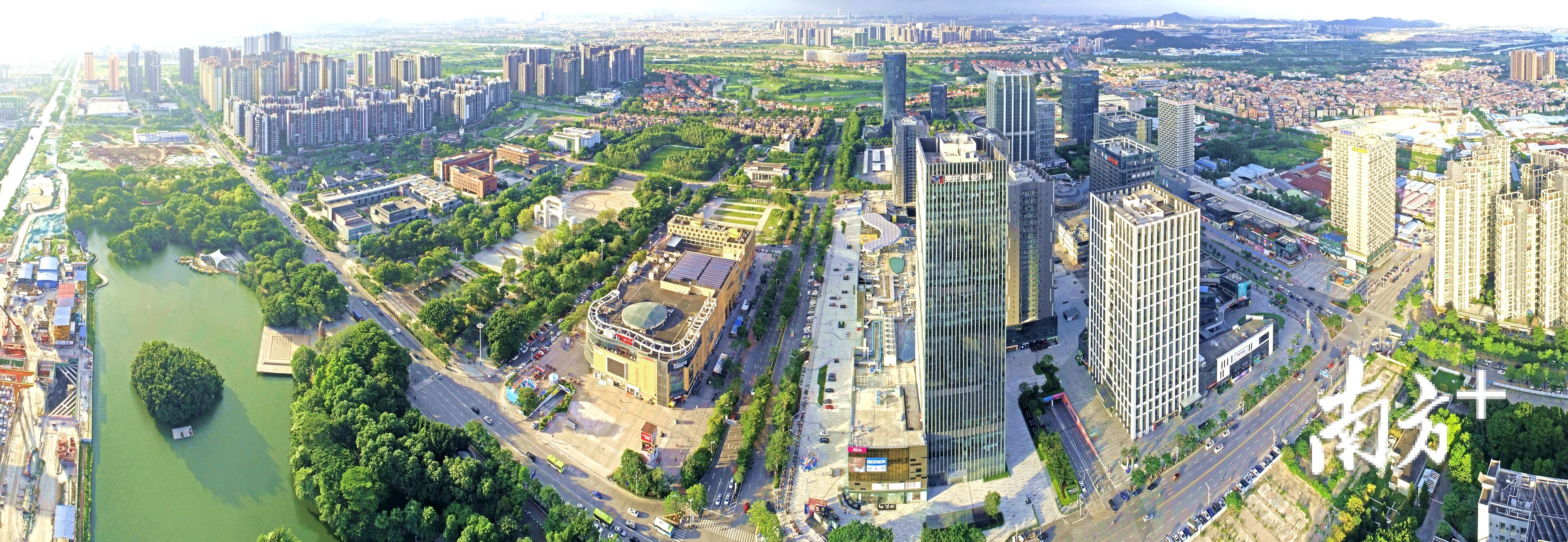 北滘是一幅现代城市与美丽乡村融合的典型画卷。戴嘉信 摄 北滘是一幅现代城市与美丽乡村融合的典型画卷。戴嘉信 摄