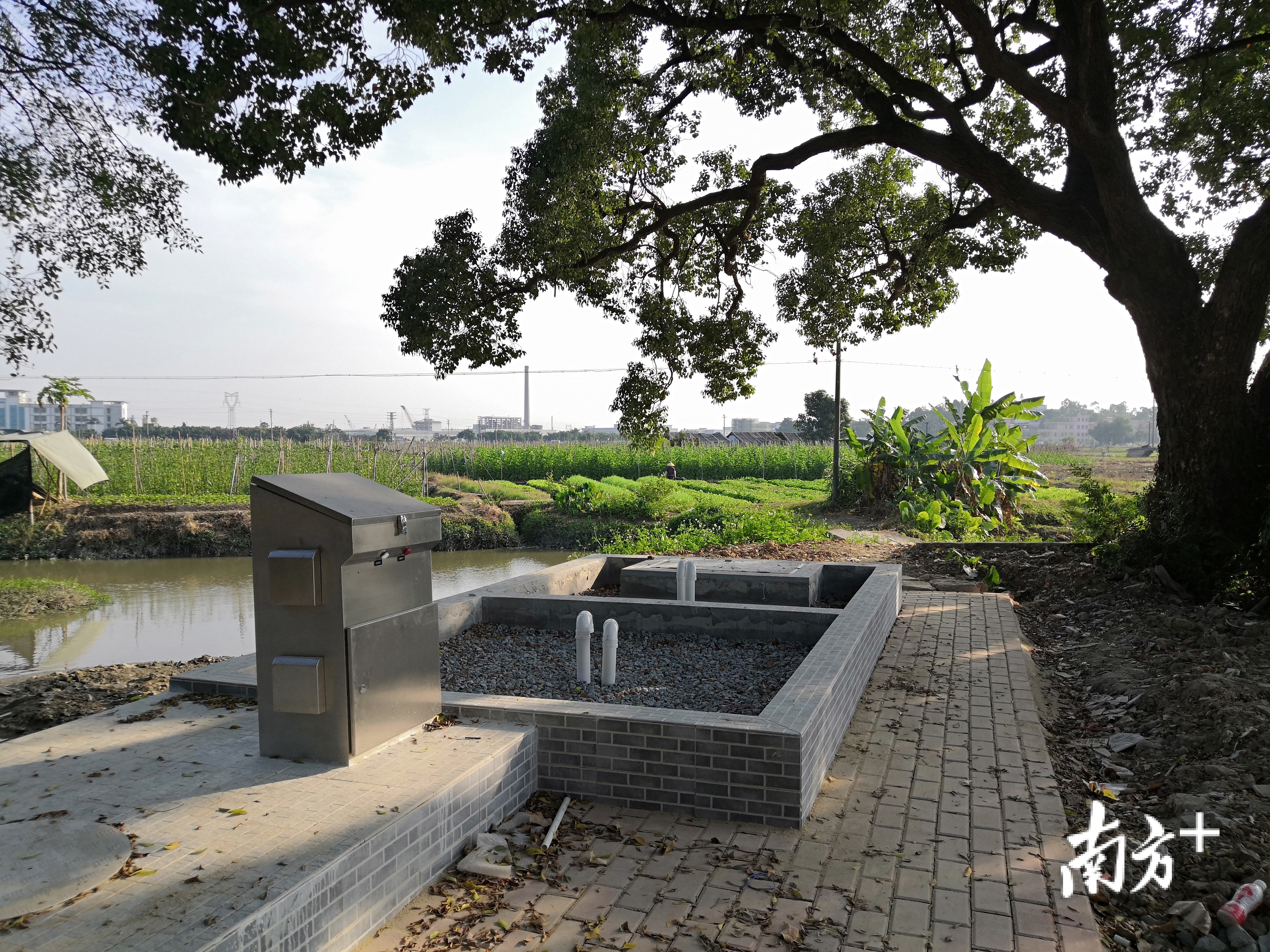 农村污水处理设施建设。 农村污水处理设施建设。