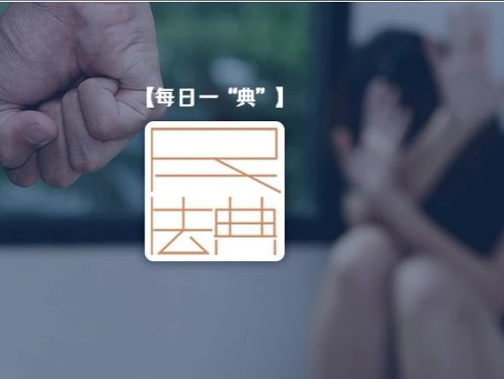 每日一“典”丨重婚或家暴等导致离婚,应保护无过错方权益