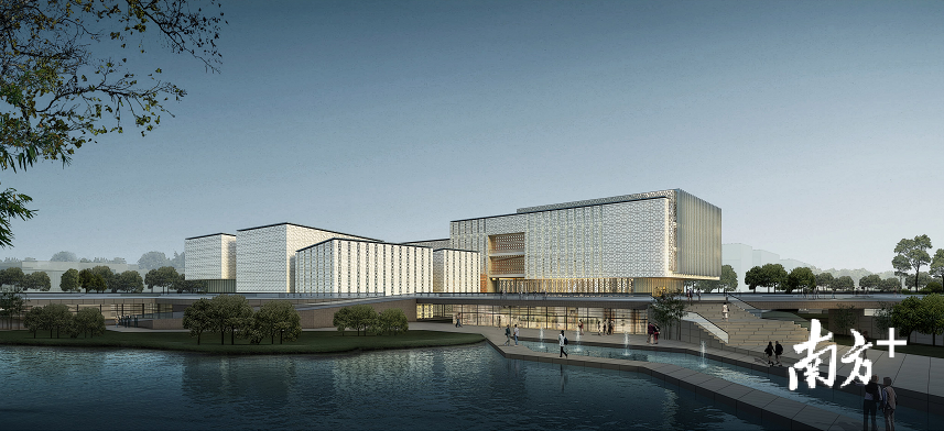 佛山市南海区有为文化发展有限公司计划与广州美术学院合作，将有为馆建设为“广府美术馆”。图为设计效果图