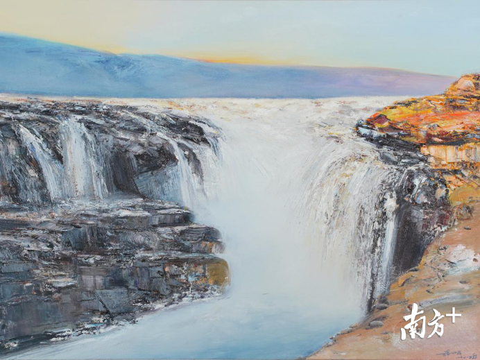 《黄河壶口瀑布》 《黄河壶口瀑布》