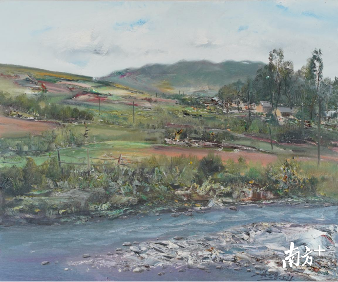 《贵清山写生》 《贵清山写生》