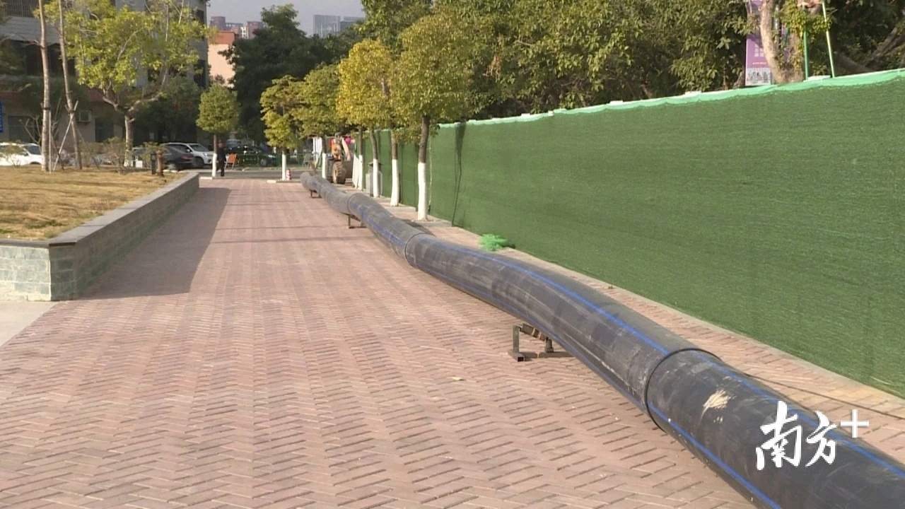 阳东区东城镇市政中心污水管网工程预计今年11月完工