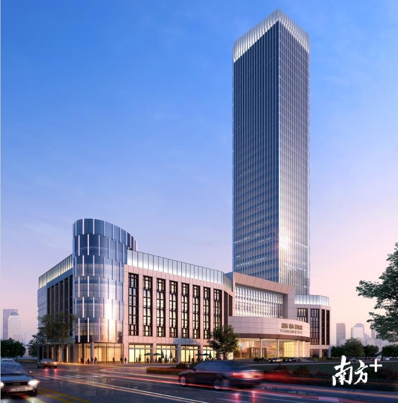 源林商业大厦效果图。受访者供图 源林商业大厦效果图。受访者供图