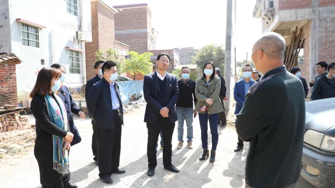 区长检查农村疫情防控及人居环境整治工作，来到了这些地方