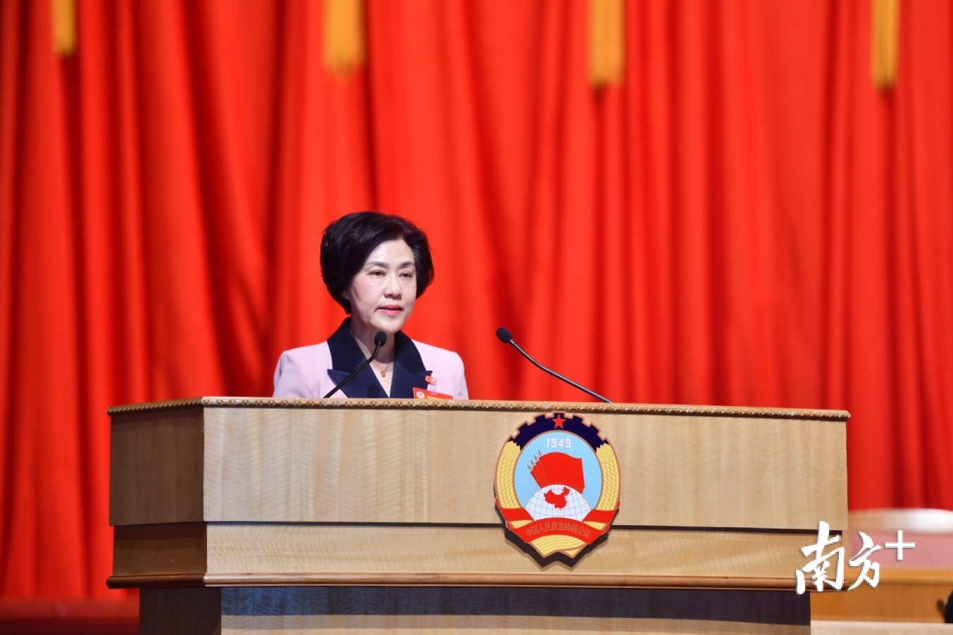 南海区政协副主席、政协委员金铎。