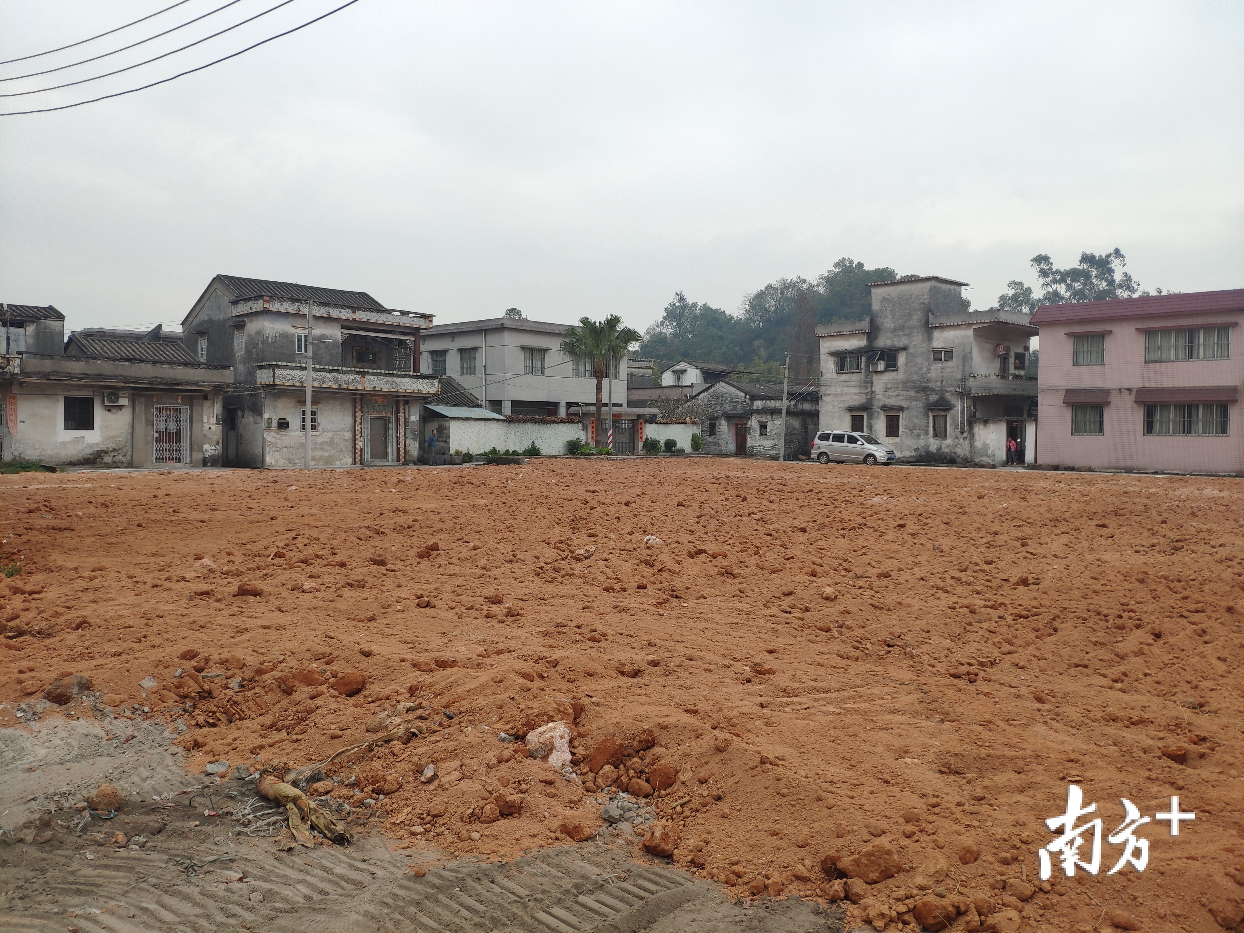 木江村口袋公园建设中。黄绍侦 摄 木江村口袋公园建设中。黄绍侦 摄