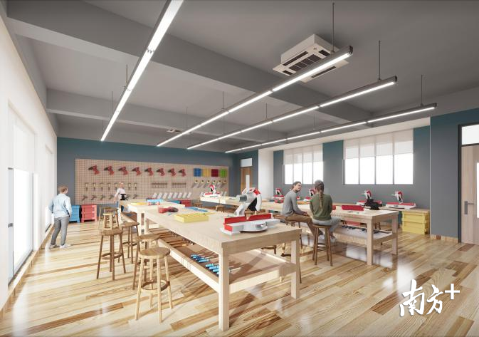 steam课室。校方供图