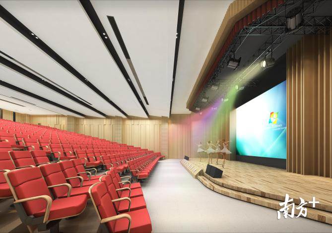 报告厅。校方供图