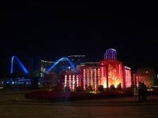 视频|开SHOW！春节南沙区图书馆灯光秀启动