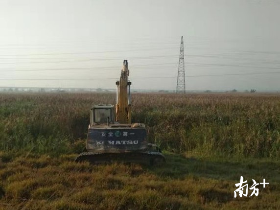 潭西镇长安村垦造前