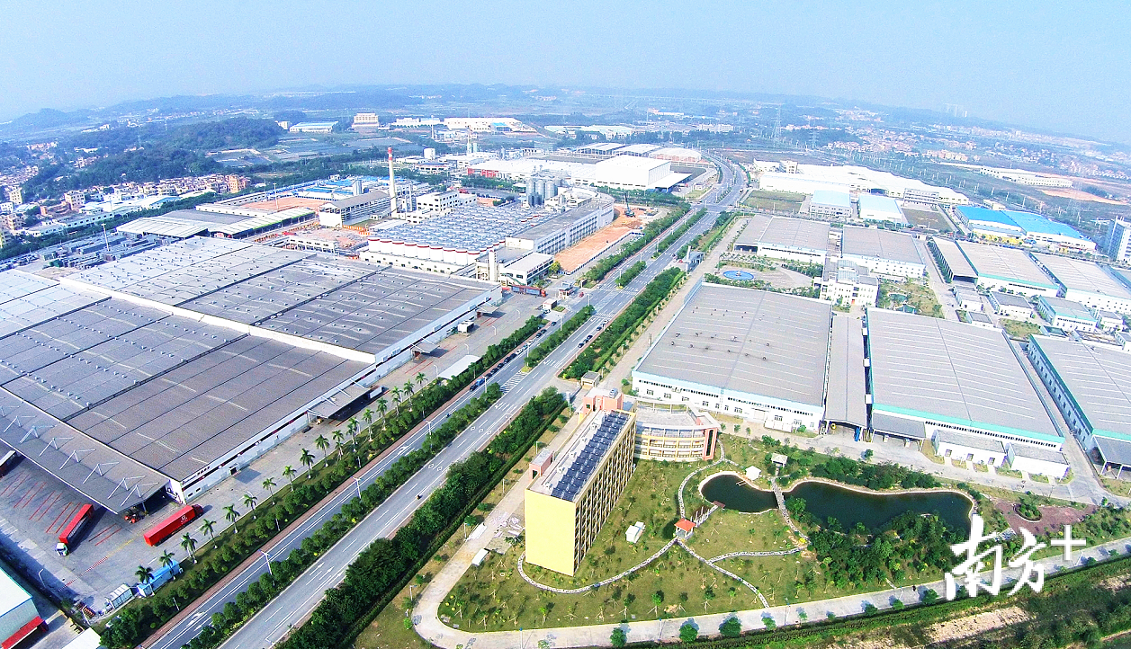 中国(三水)国际水都饮料食品基地。三水区委宣传部供图 中国(三水)国际水都饮料食品基地。三水区委宣传部供图