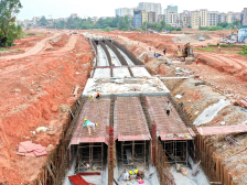 向洋大道：动工10年有望今年“接上头”|一线走访