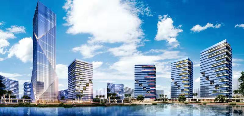 松湖智谷(效果图)。 松湖智谷(效果图)。