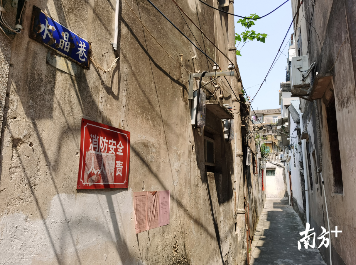 位于潮州古城的水晶巷，曾作为地下交通站的交通旅社已无迹可寻。苏仕日 摄
