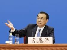 国务院总理李克强会见中外记者