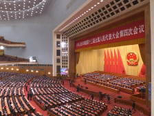 十三届全国人大四次会议举行闭幕会，习近平等党和国家领导人出席