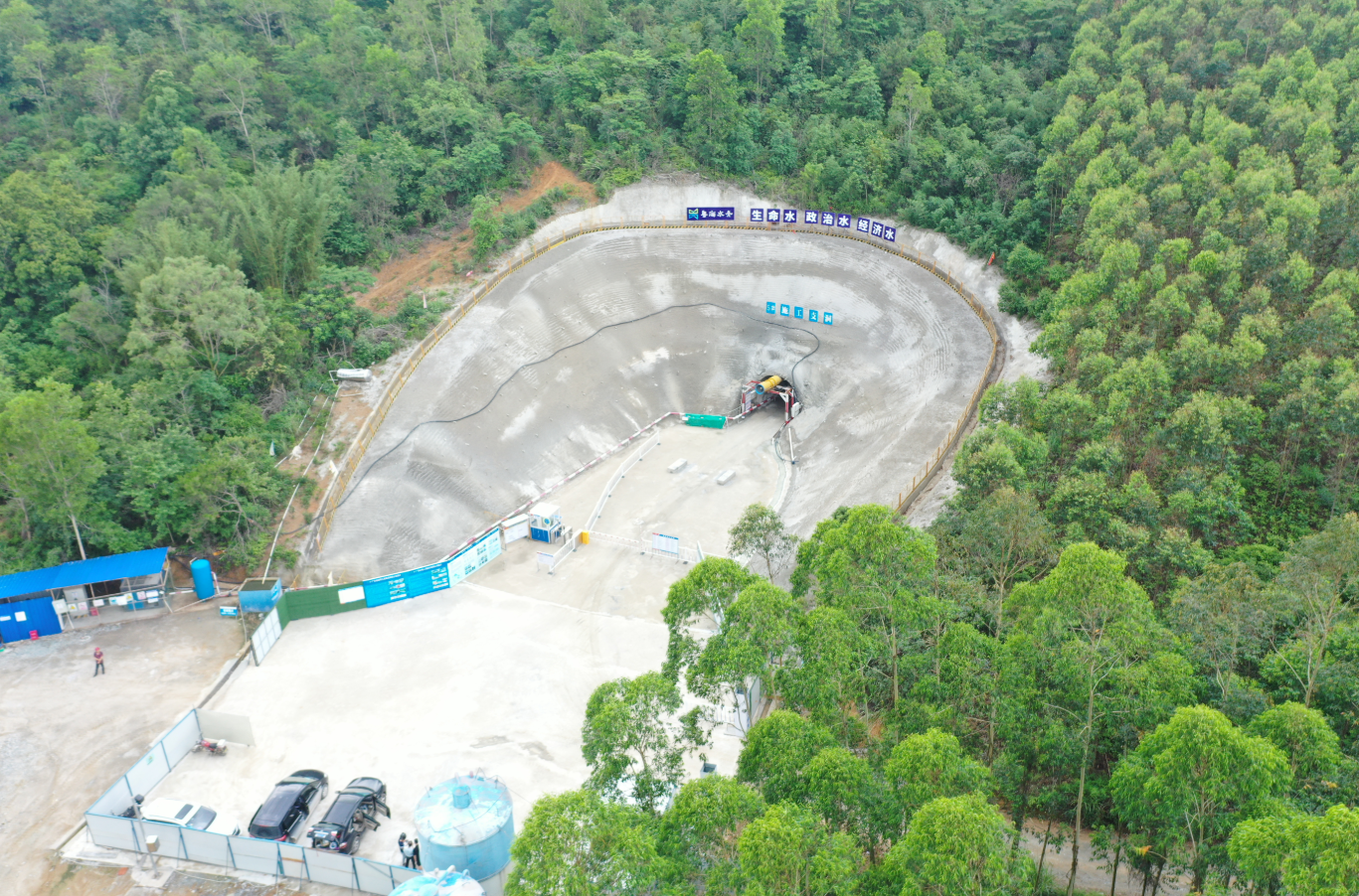 引韩济饶供水工程。资料图片