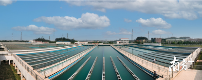 南海第二水厂四期项目实景图。瀚蓝环境供图