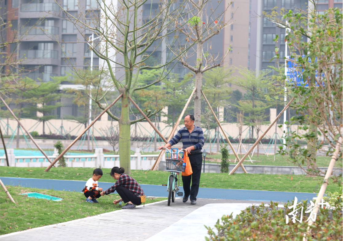 澜石公园已成为附近居民开展休闲活动的好去处。 澜石公园已成为附近居民开展休闲活动的好去处。