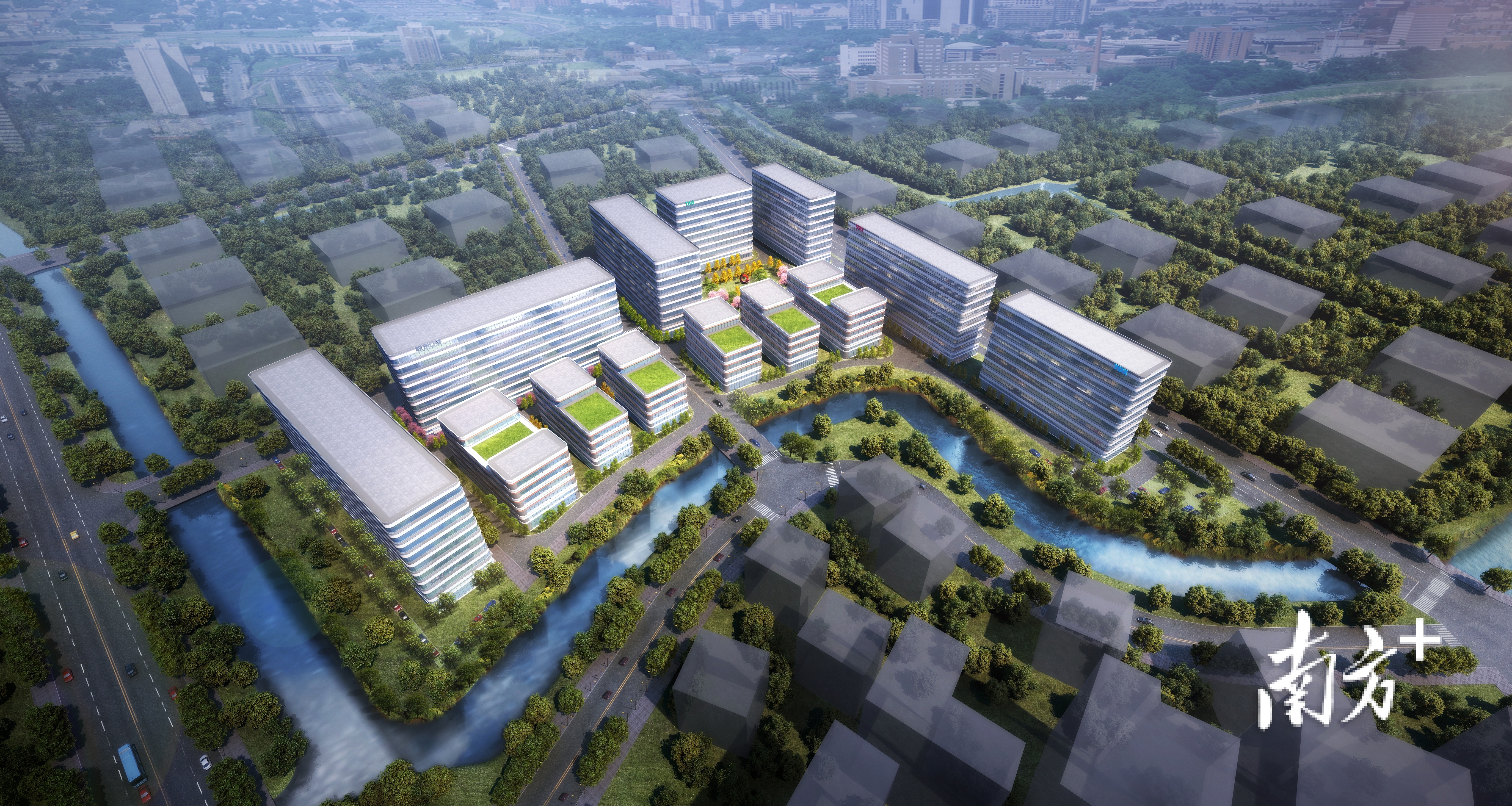 园区将规划建设13栋标准4.5层独栋和9层分层高标准产业载体,能够有效匹配企业发展对物理空间的需求。 园区将规划建设13栋标准4.5层独栋和9层分层高标准产业载体,能够有效匹配企业发展对物理空间的需求。