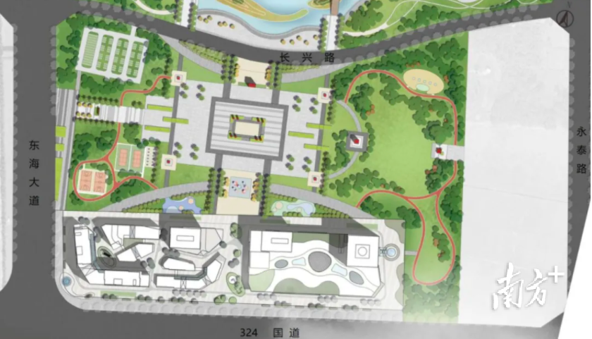 再添休闲好去处!陆丰开建新时代市民广场_南方plus_南方 