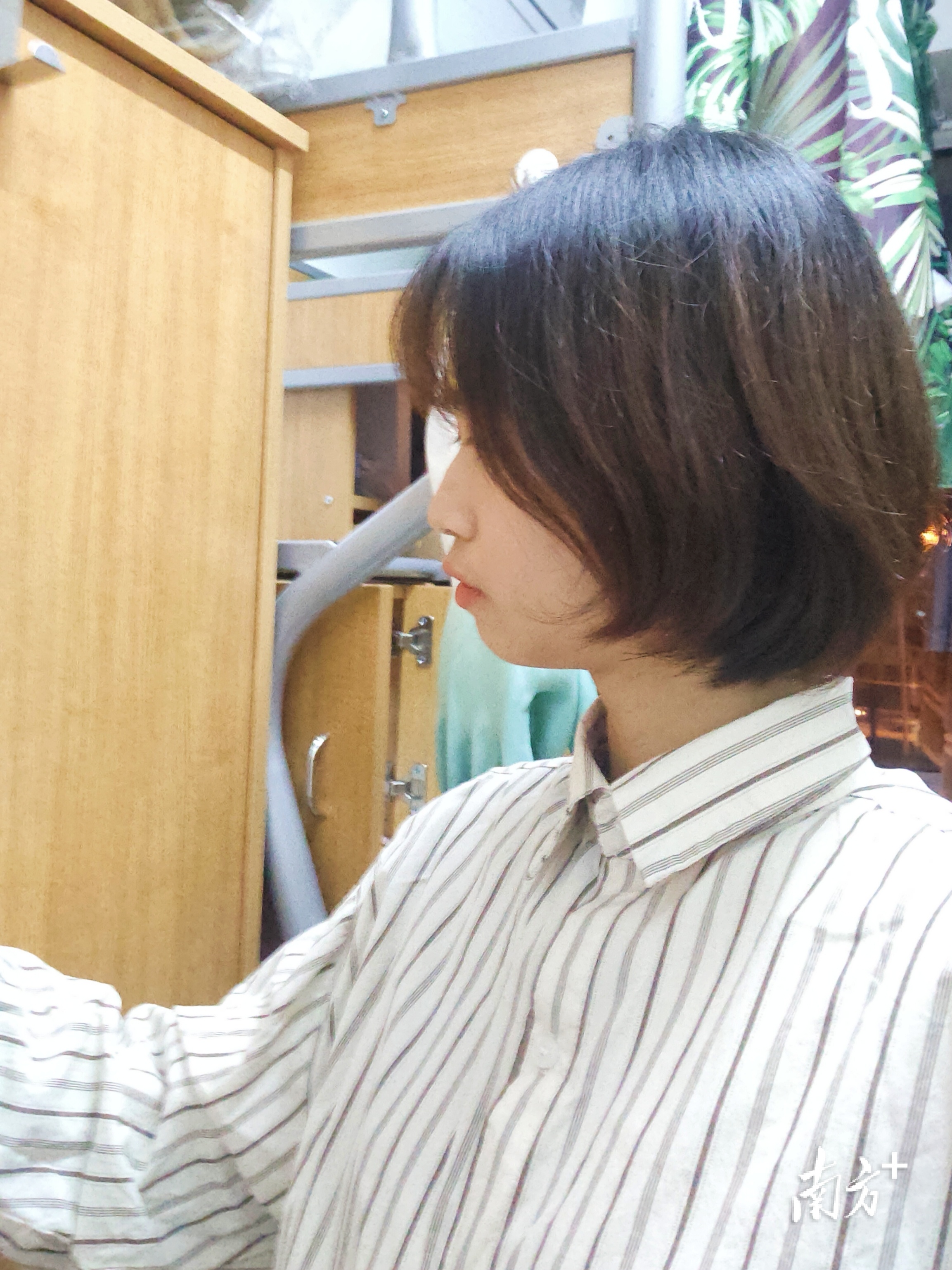 已经在同济大学就读的梁心平。