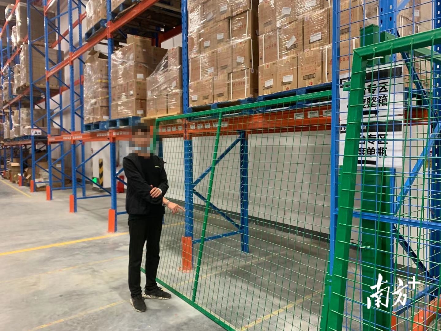 犯罪嫌疑人指认现场。