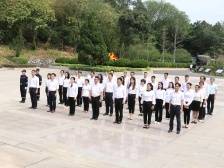 缅怀烈士，传承红色基因！三水云东海开展党史学习教育