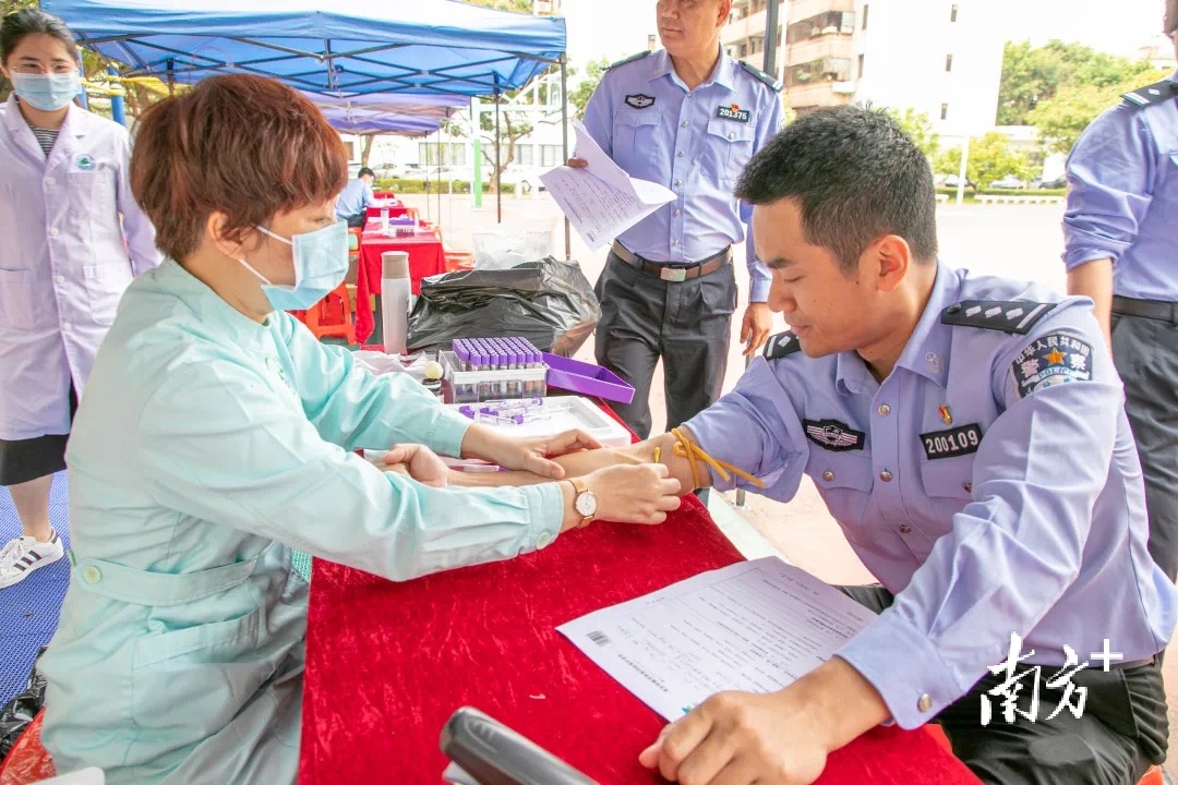 陽江公安推動實施遺傳基因檢測篩查,為民警撐起健康防護傘