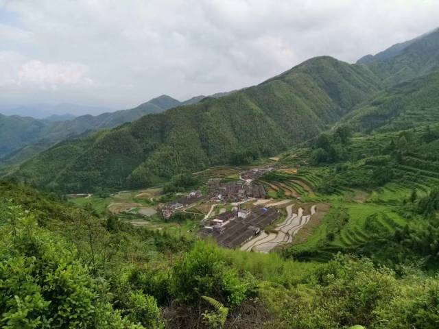 80多年后,红军在乐昌五山走过的道路,依旧险峻。五岭逶迤、山林环绕。 (采访者提供) 80多年后,红军在乐昌五山走过的道路,依旧险峻。五岭逶迤、山林环绕。 (采访者提供)