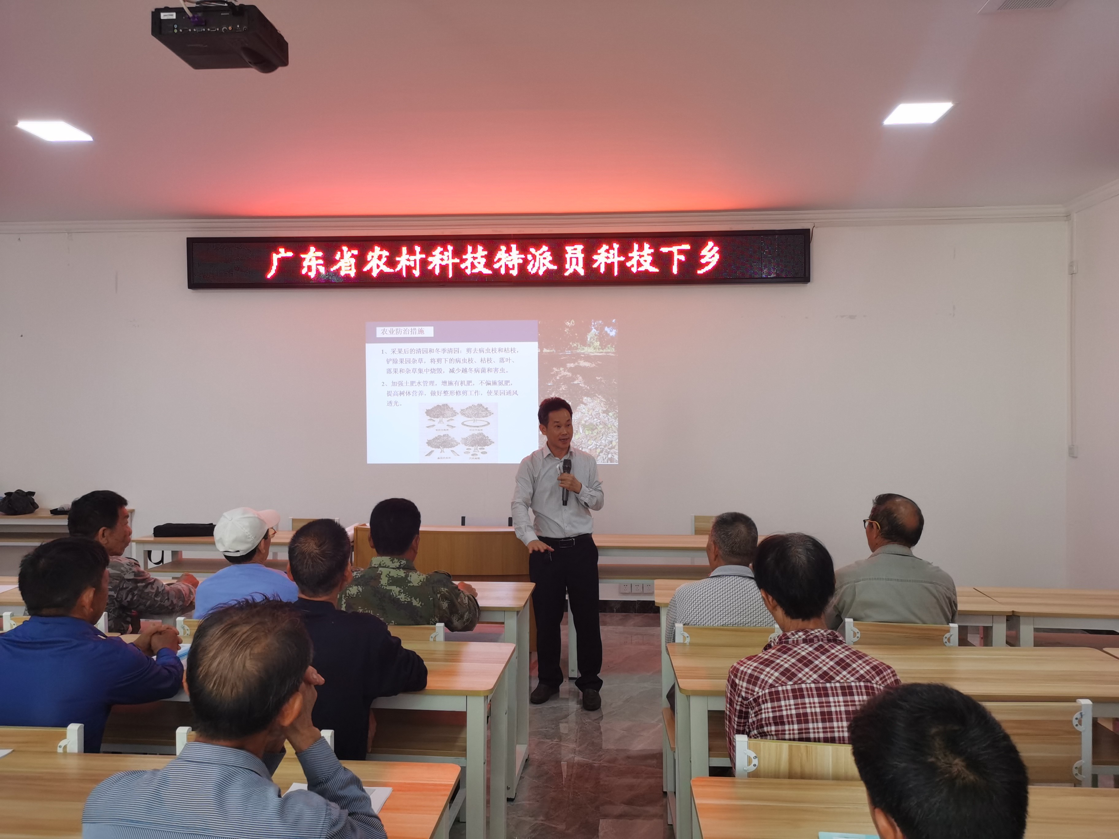 韩山师范学院专家团队为荔枝“把脉问诊”。 韩山师范学院专家团队为荔枝“把脉问诊”。