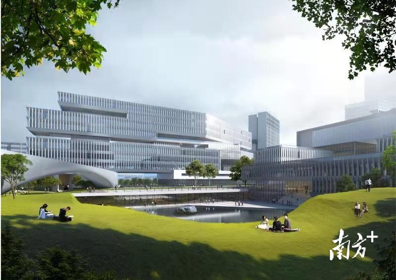 大湾区大学(松山湖校区)建设效果图 大湾区大学(松山湖校区)建设效果图