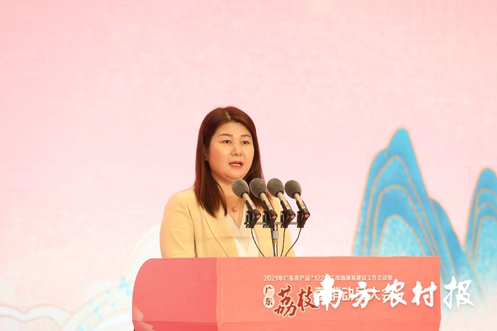 京东物流华南分公司副总经理苏艳萍